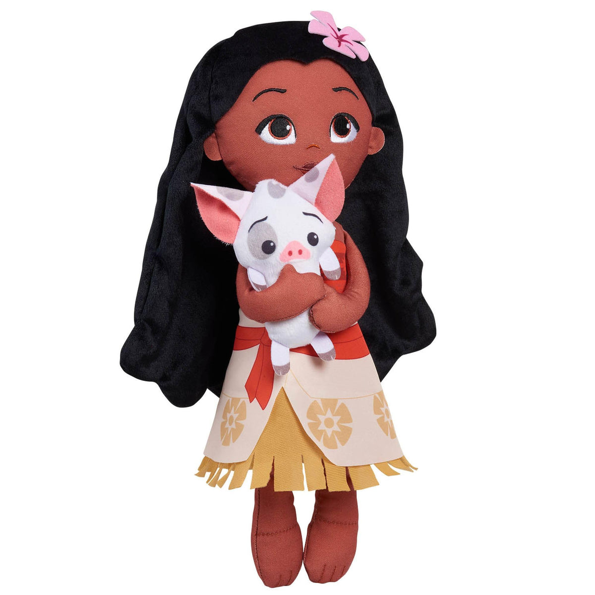 Disney Princess Lil' Friends Plushie Moana & Pua 14-inch Plushie Doll