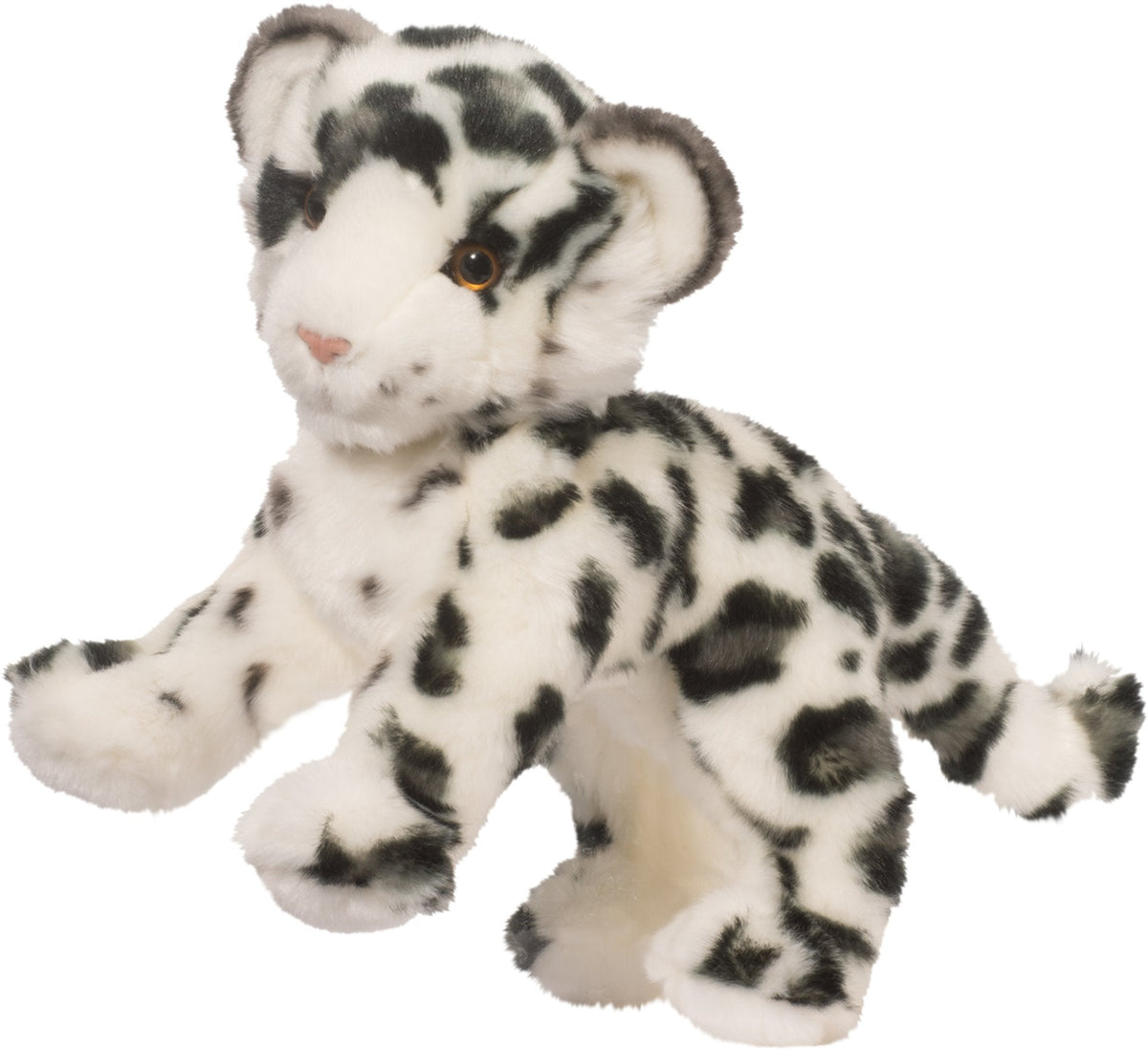 Douglas Irbis Snow Leopard Cub Plush Stuffed Animal | 14-Inch Long