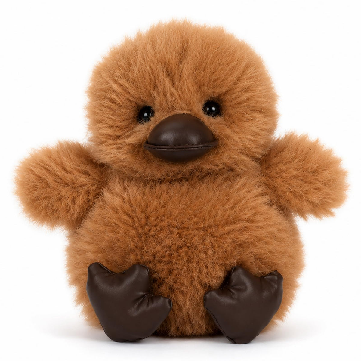 Mushymallow Duck Stuffed Animal Soft Plush Toy Cute Decoration Gifts,Brown