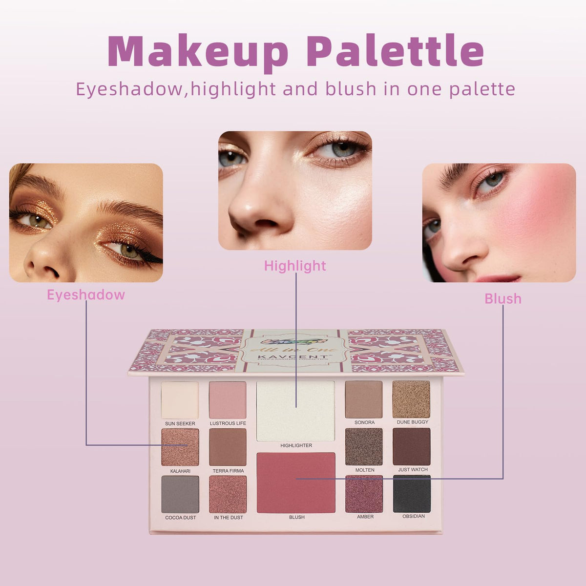 Makeup Kit for Women Teen Girls Full Kit Makeup Set for Teens Eyeshadow Makeup Gift Set fo Women Teenagers Christmas Makeup Kits for Teens