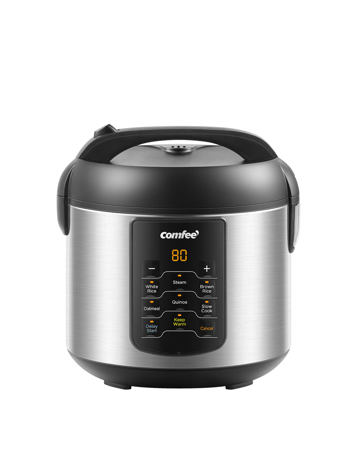 COMFEE' Rice Cooker with 6 Functions, 4-Cups Uncooked Rice