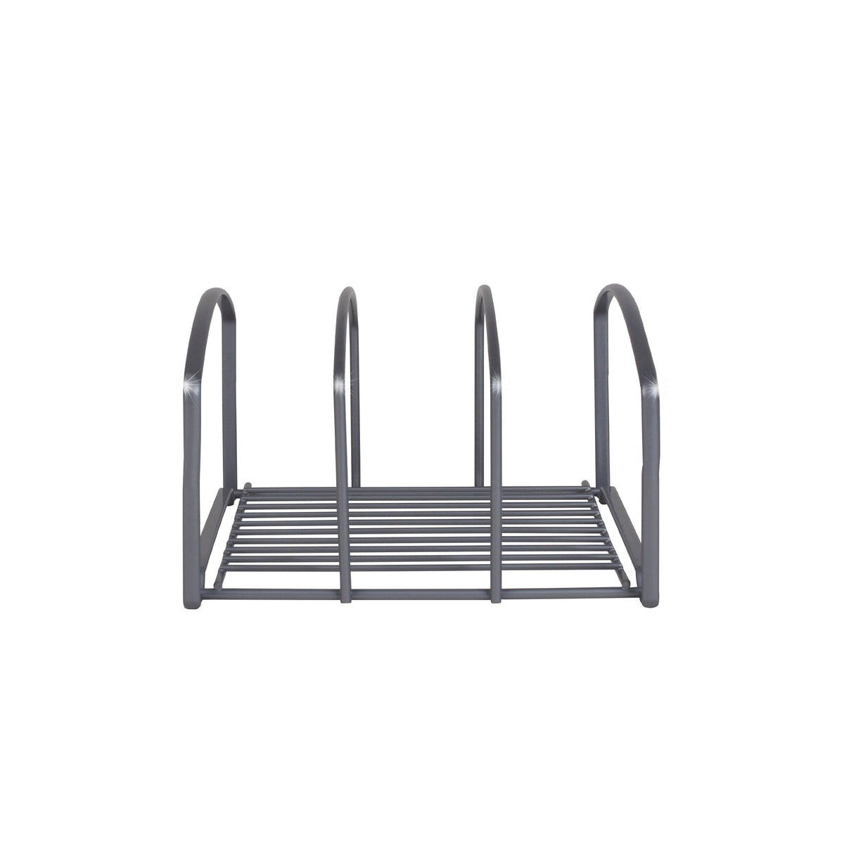 Deco Brothers Cookware Organizer Rack for Kitchen Cabinet, 3 Slot Holder