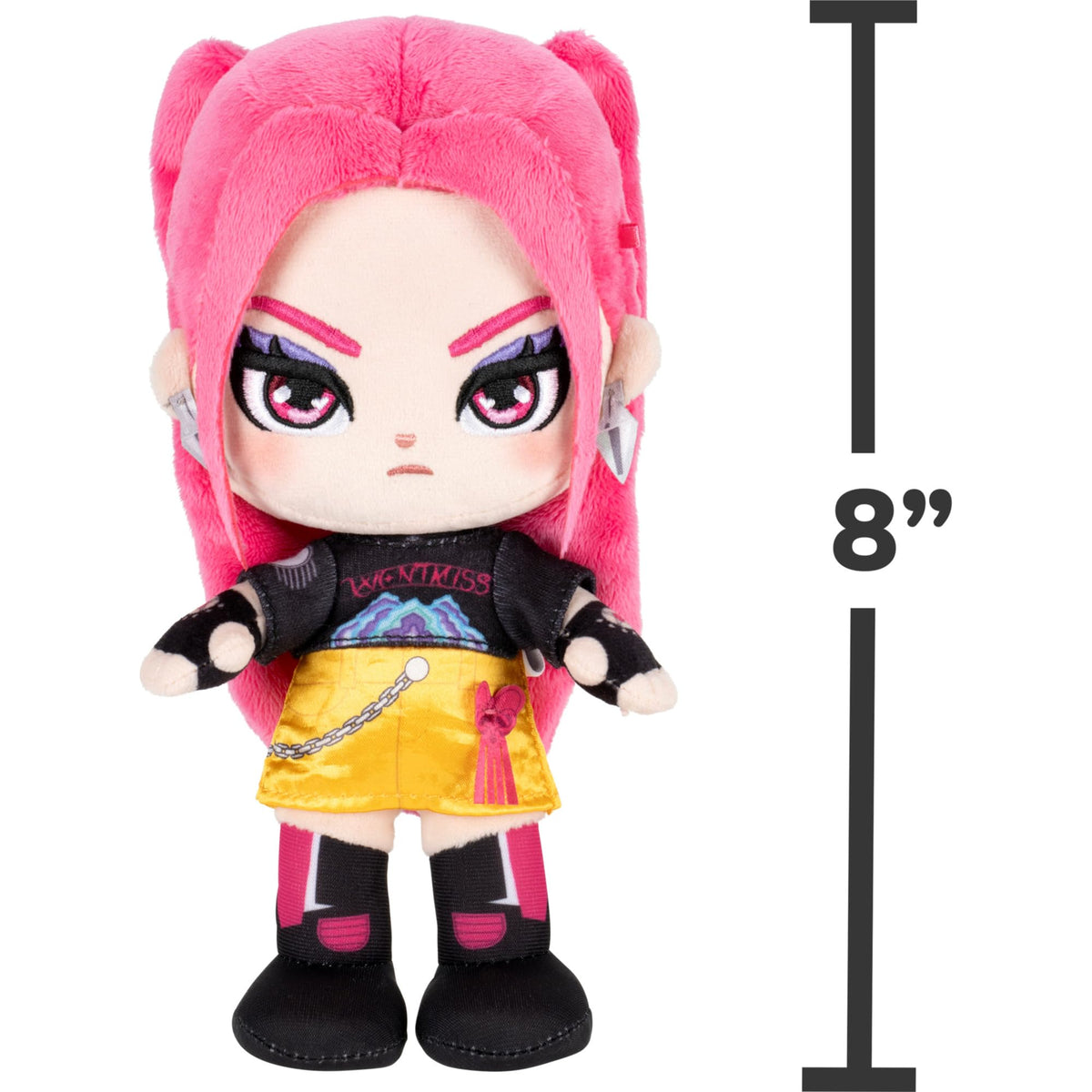 Kpop Demon Hunters 8-inch Mira Plush - Collectible HUNTR/X Character Plush - Ages 6+