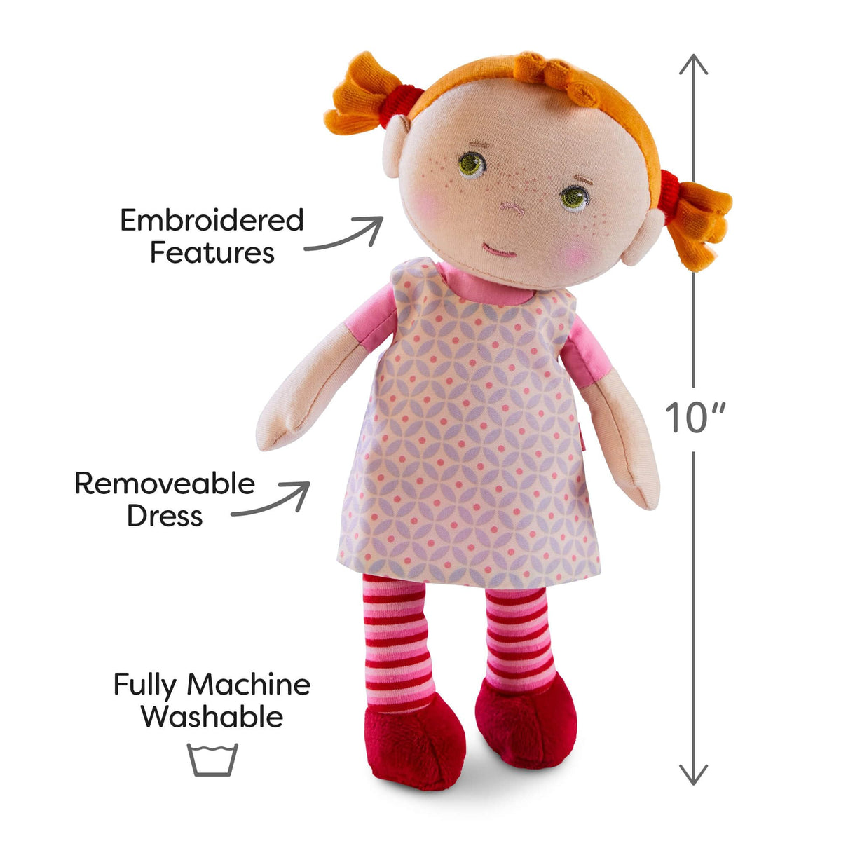 HABA Snug-up Roya - Soft Baby Dolls for Toddlers and First Baby Doll
