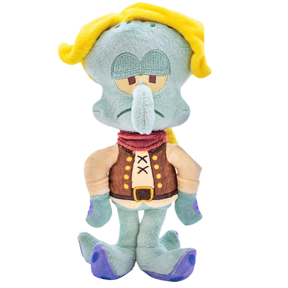 SpongeBob SquarePants Movie: The Search for SquarePants - Bikini Bottom Glow Pals 6" Plush Toy Assortment, Glow-in-the-Dark SpongeBob, Patrick, Squidward, Flying Dutchman Collectibles for Kids Ages 3+