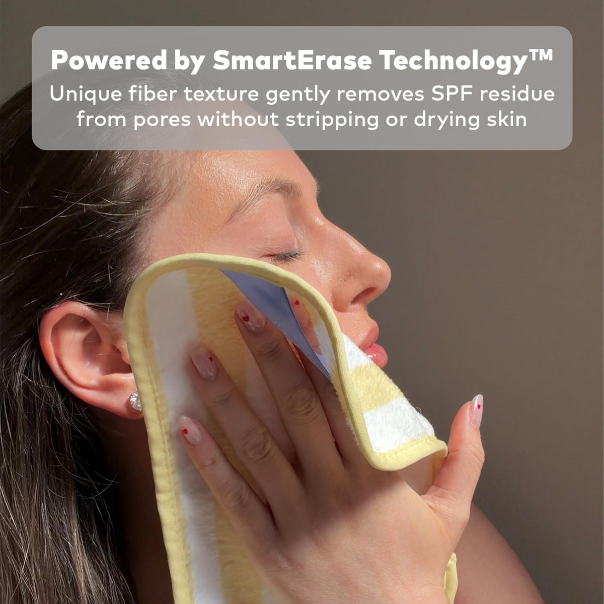 The Original Sunscreen Eraser, Effortlessly Remove Zinc & Mineral Sunscreen Using Only Water, 1 ct.