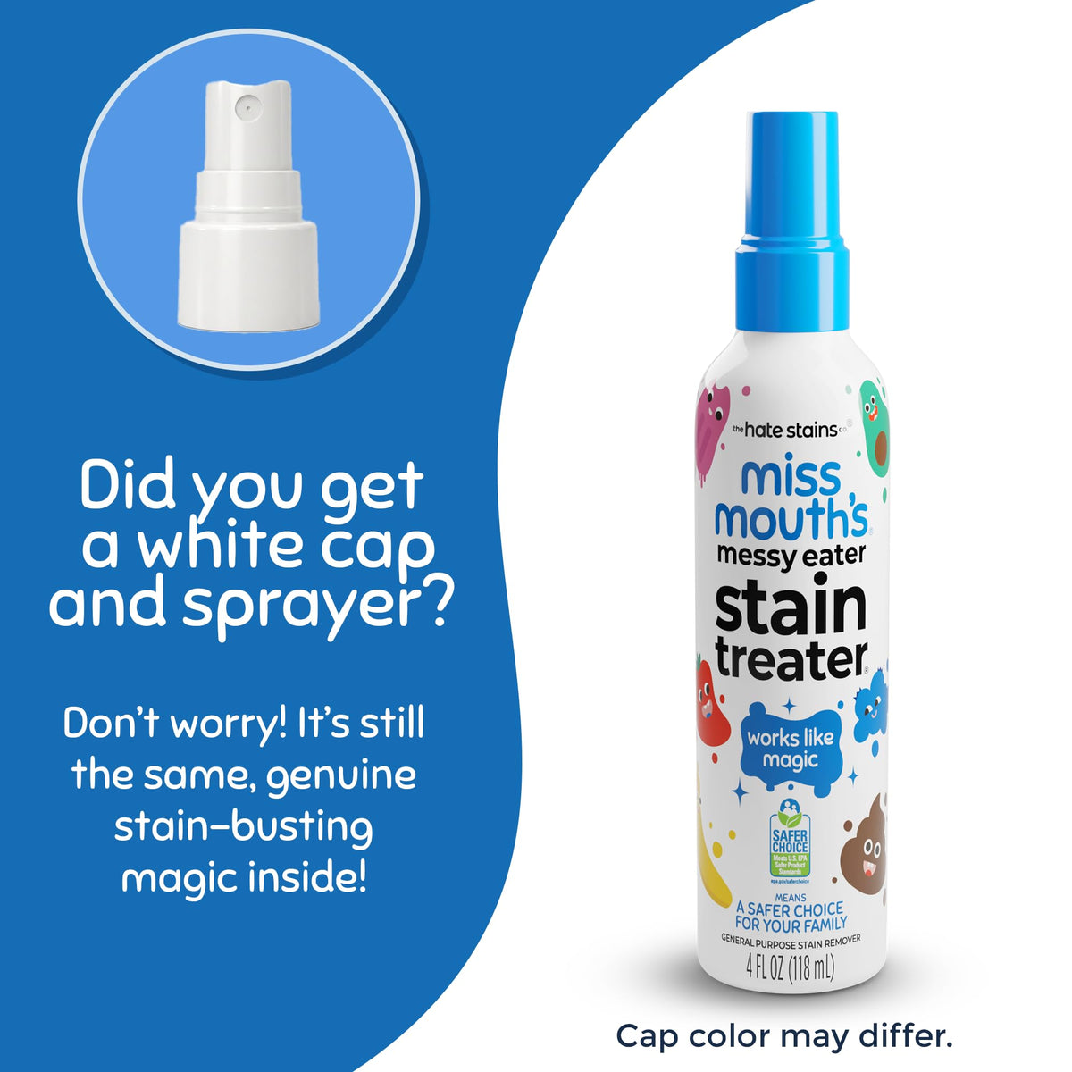 Miss Mouth's Messy Eater Stain Treater Spray, Laundry Stain Remover, 4 Oz