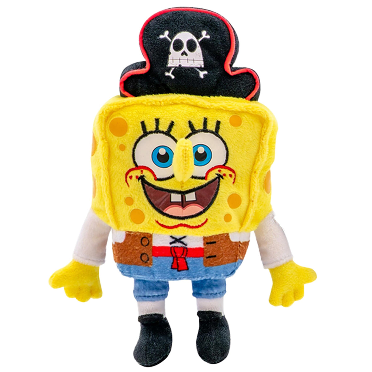 SpongeBob SquarePants Movie: The Search for SquarePants - Bikini Bottom Glow Pals 6" Plush Toy Assortment, Glow-in-the-Dark SpongeBob, Patrick, Squidward, Flying Dutchman Collectibles for Kids Ages 3+