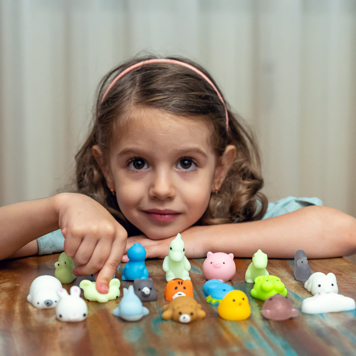 Nutty Toys Animal Squishies, 20 Soft & Cute Kawaii Fidgets | Top Classroom Prizes, Bulk Pinata & Easter Egg Fillers | Unique Gifts for Kids, Teens, Adults | Best Boys & Girls Valentines Day Idea 2026