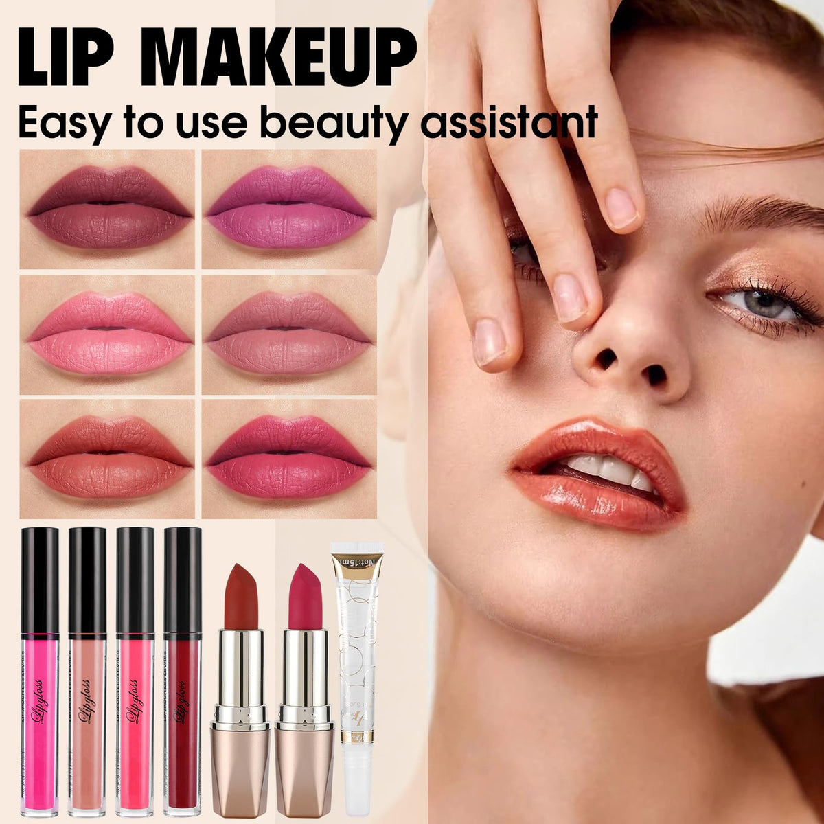 Makeup Kit for Women：Foundation Eyeshadow Palette Makeup Brushe Makeup Set