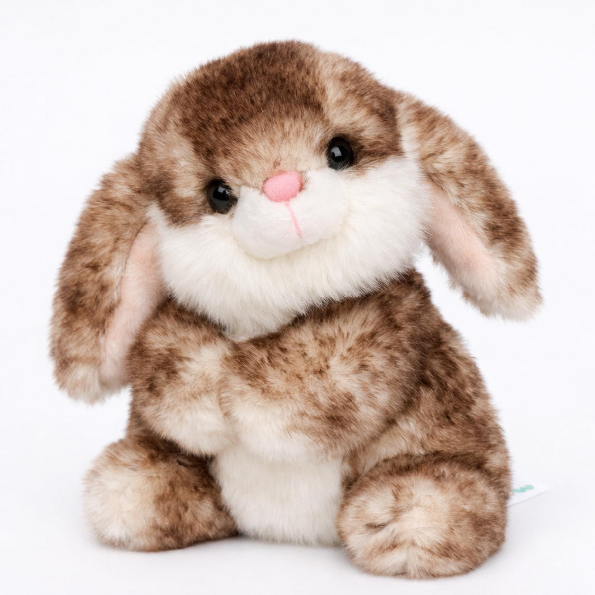 Mushymallow Sitting Bunny Stuffed Animal Soft Rabbit Plush Toy, Brown