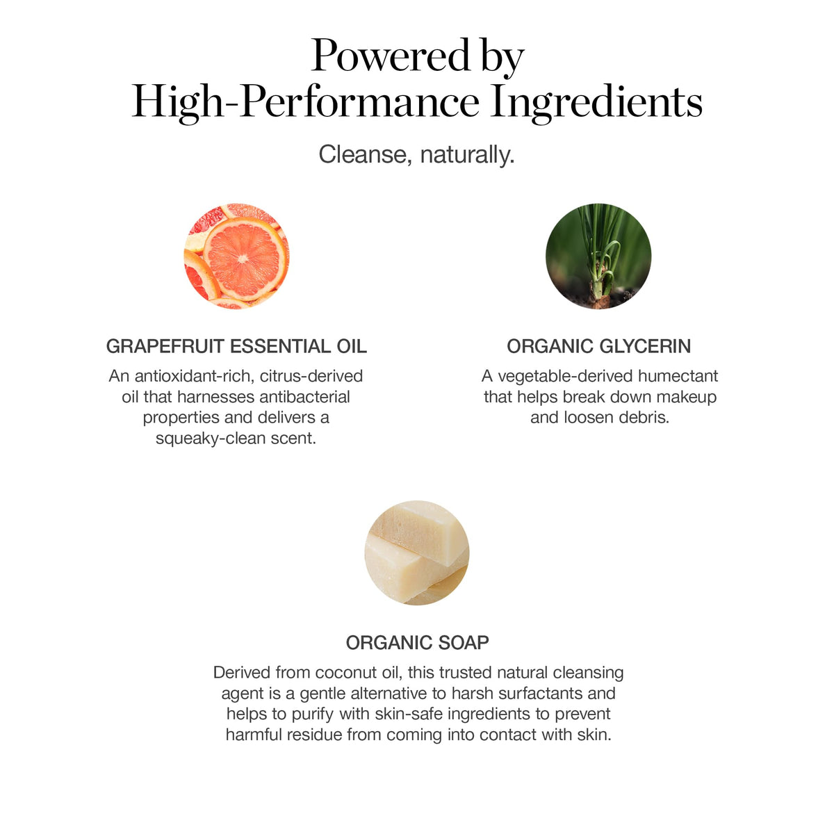 Ogee Brush Wash Bar - Gentle Makeup Brush Cleanser, Organic & Made in USA