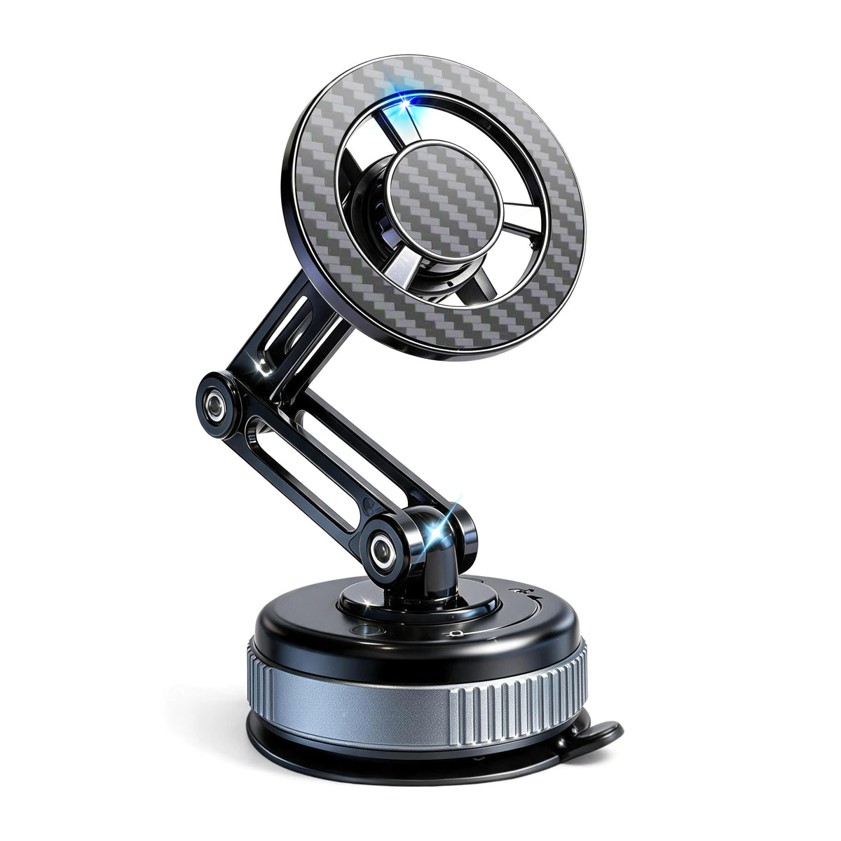 Car Phone Holder for Magsafe, Suction Car Phone Mount, 360° Adjustable