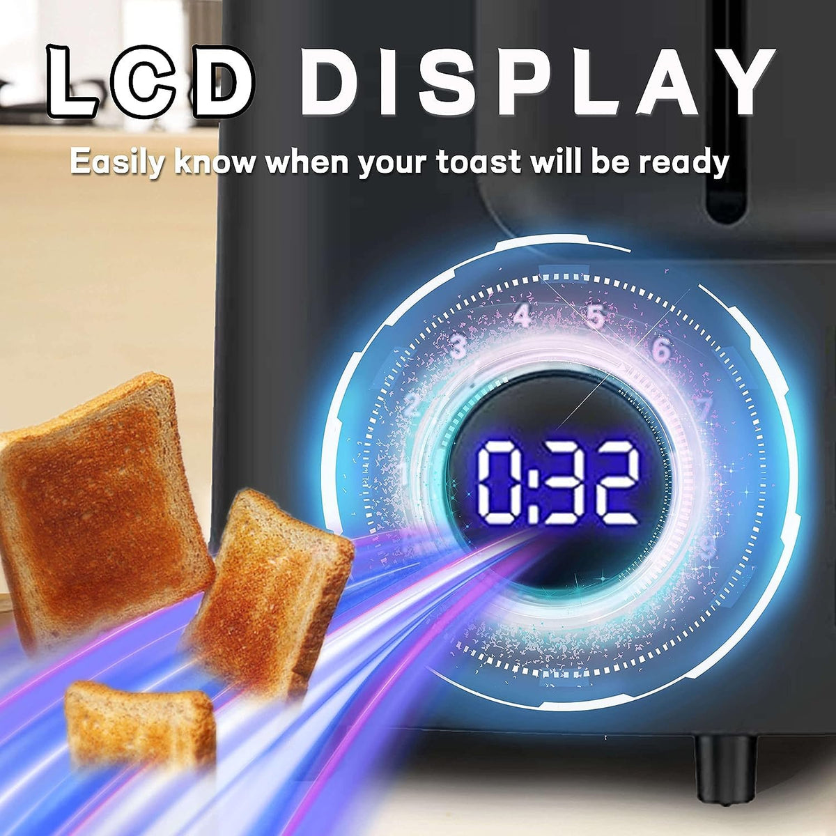 Toaster 2 Slice Wide Slot Toaster Best Rated Prime Display Smart Toasters