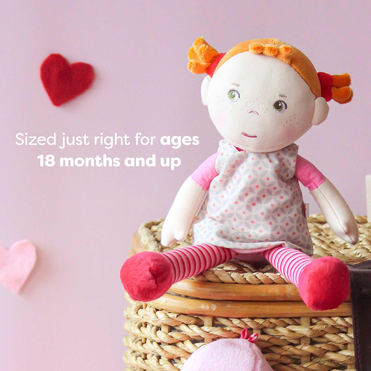 HABA Snug-up Roya - Soft Baby Dolls for Toddlers and First Baby Doll