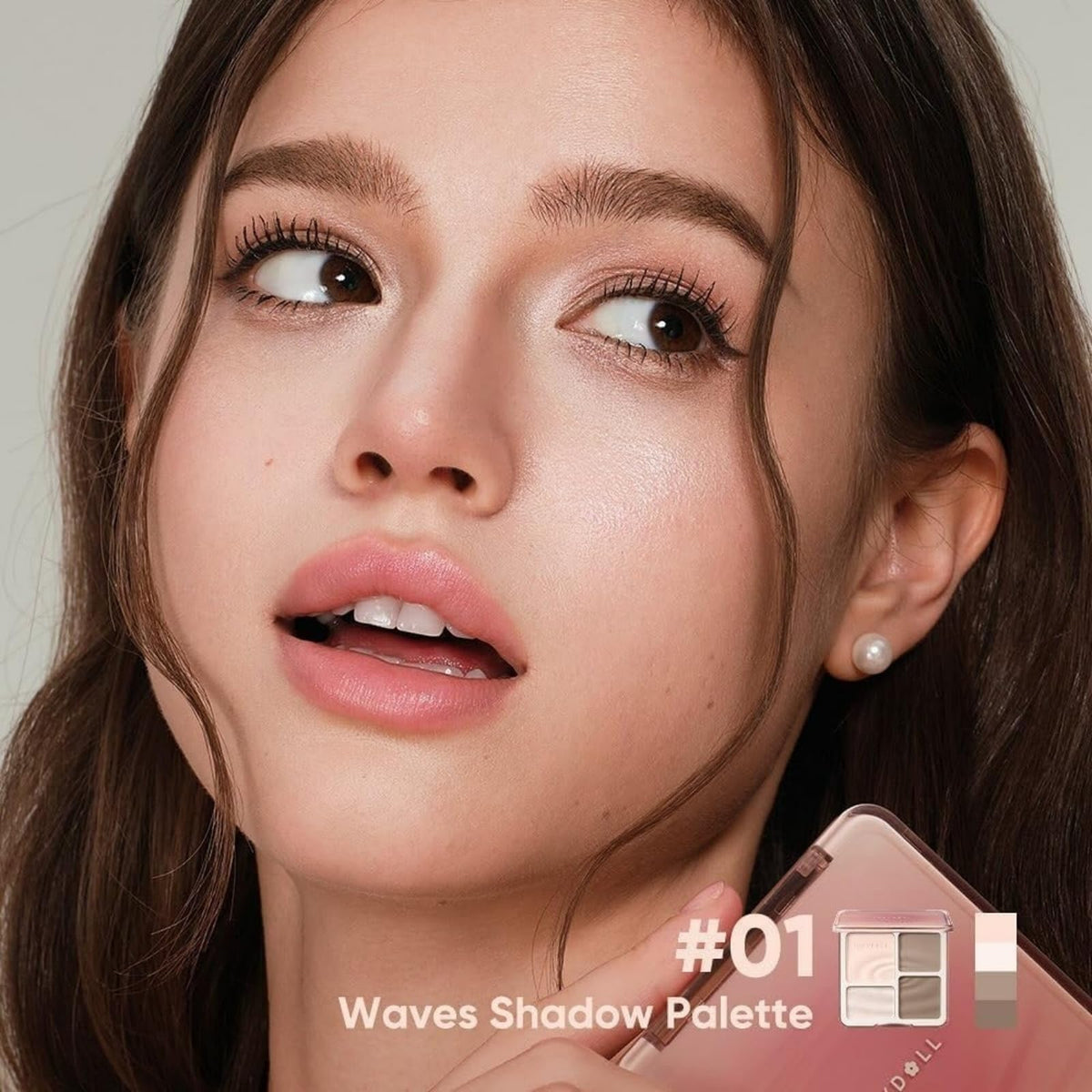 JUDYDOLL Contour Palette Highlighter Makeup Korean Makeup (01 Wave)