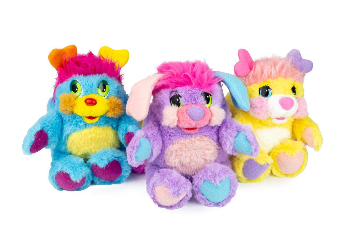 The Loyal Subjects POPPLES 'Pretty Bit' 8-inch Soft, Fluffy Plush with Flip & Pop Design