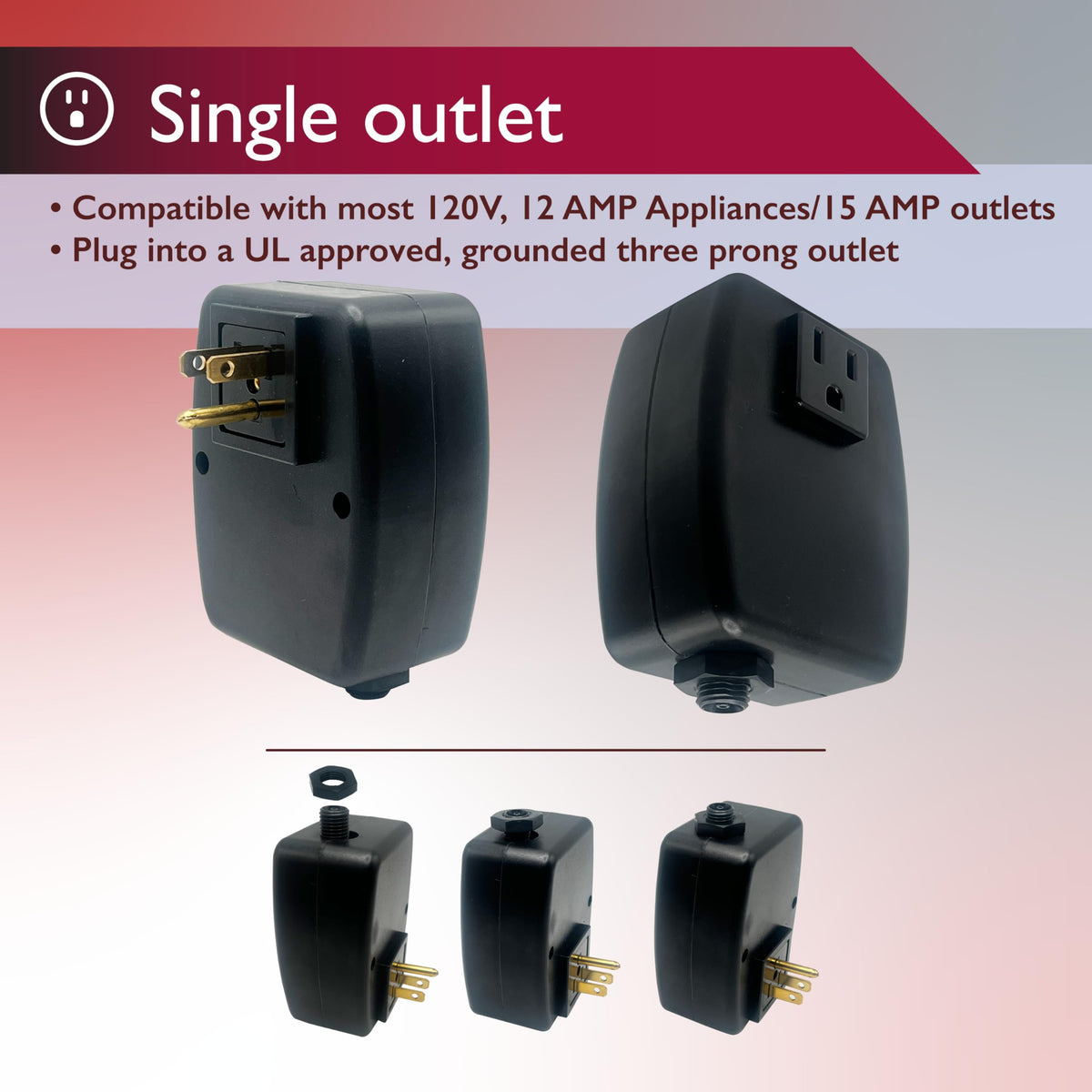 JB Products Disposal Air Switch Kit for Garbage Disposal Hands-Free On/Off Control UL Approved Includes 6' Air Tube 1-3/8" Air Button Safe & Convenient for Kitchen No Wiring Needed (Bronze)