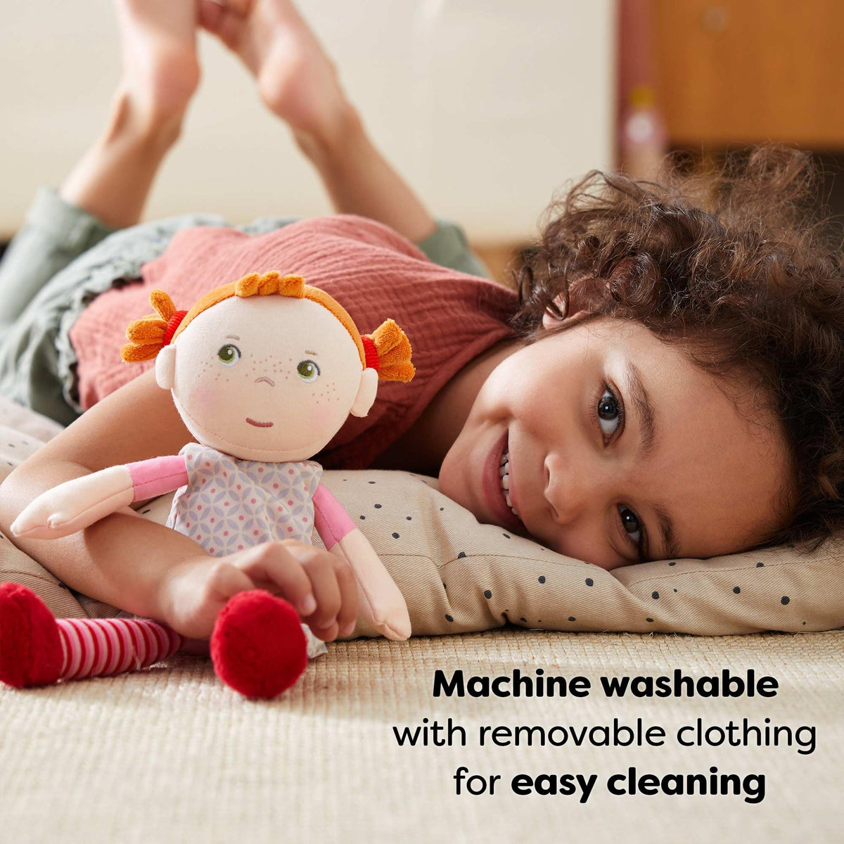 HABA Snug-up Roya - Soft Baby Dolls for Toddlers and First Baby Doll