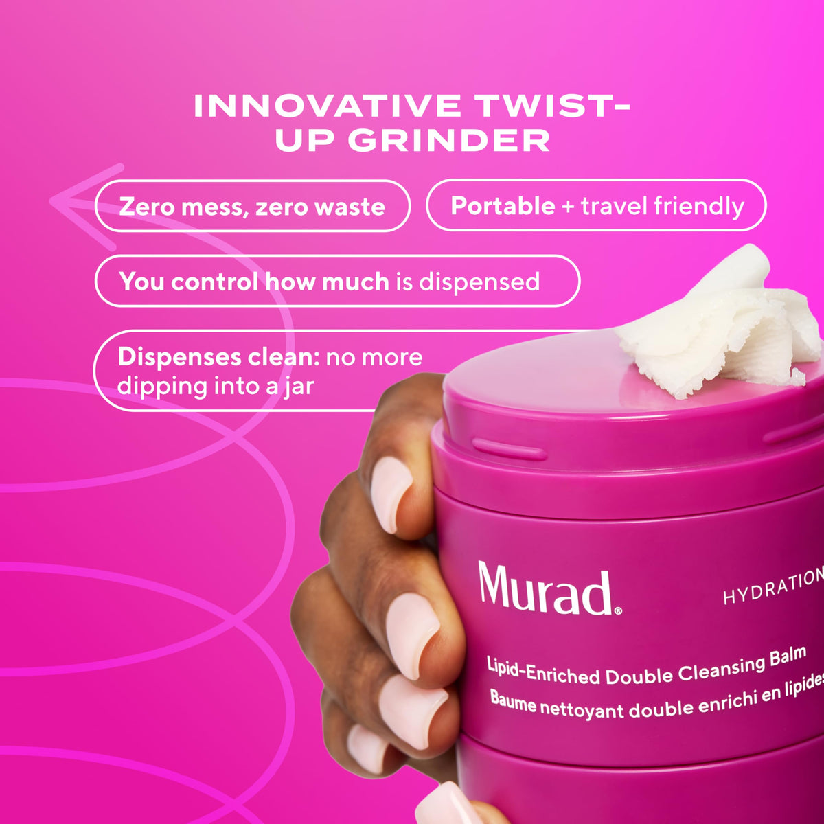 Murad Lipid-Enriched Double Cleansing Balm - Camellia Oil - 1.7 Fl Oz