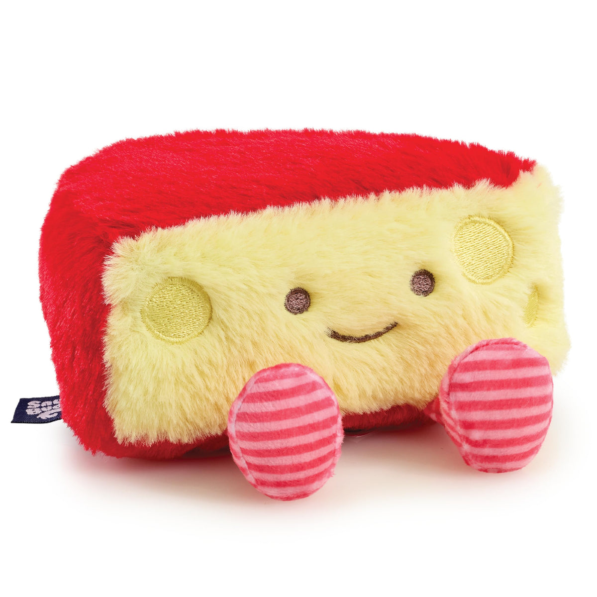 Snuggle Buddies Yummy Buddy Cheese Plush Toy, for Ages 0+