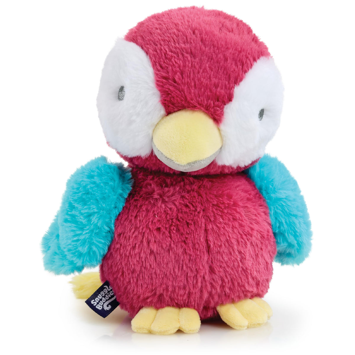 Snuggle Buddies Pippa Parrot Stuffed Animal, Soft Plush Toy for Ages 0+