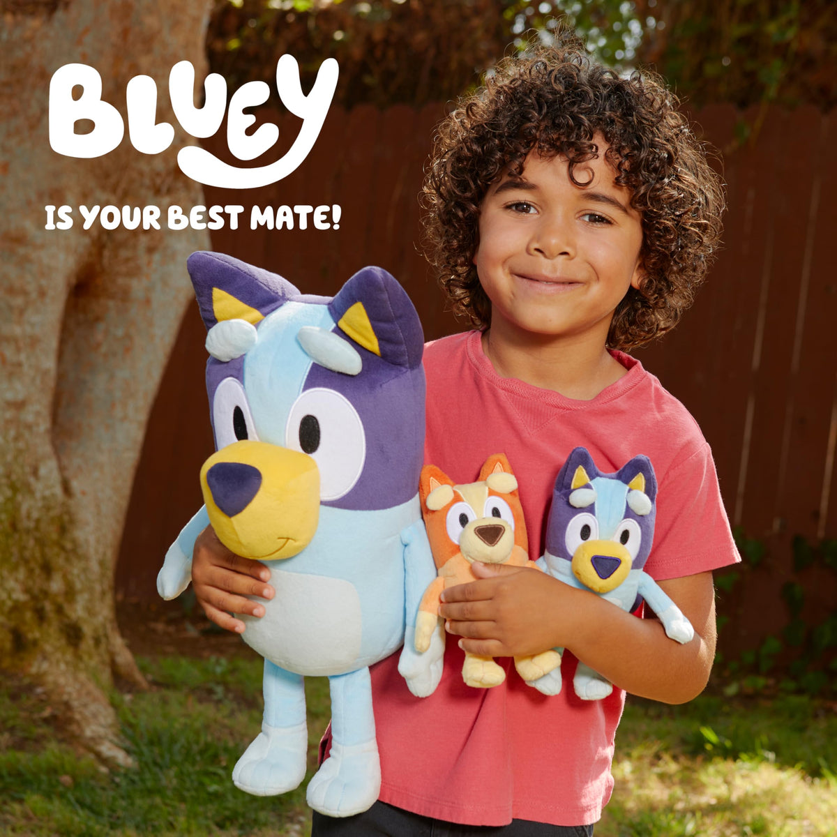 Bluey Heeler Family Stuffed Animal Set of 4, 7-8” Plush Figure Toys