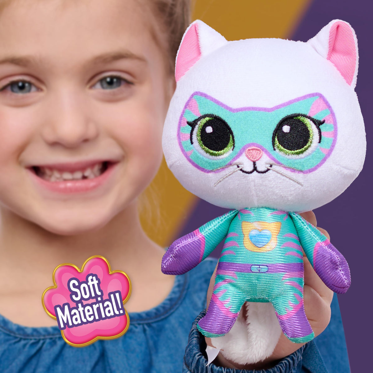 Disney Jr. SuperKitties Small Plush Bitsy Stuffed Animal