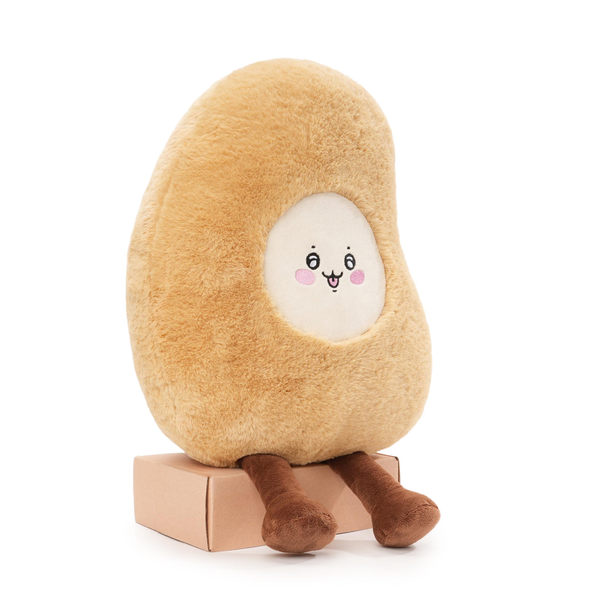 WEIGEDU Mango Stuffed Animal Plush Toy, Yellow, 18 Inch