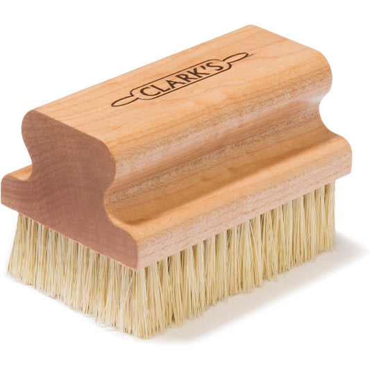 CLARK'S Cutting Board Oil & Wax Brush with Maple Wood Handle - Large