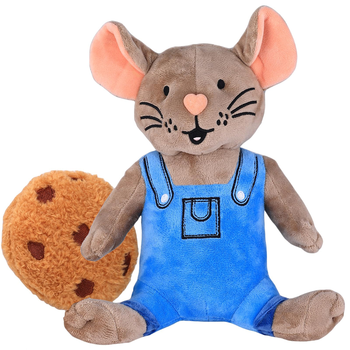 XIUMON If You Give a Mouse a Cookie Plush, 9.8" Mouse & Cookie Plush Set