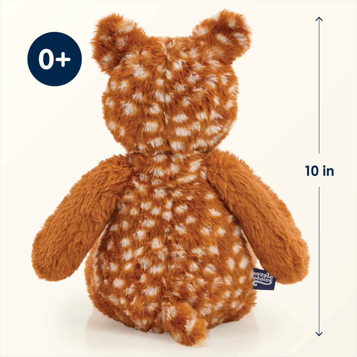 Snuggle Buddies Florence Fawn Stuffed Animal, Soft Plush Toy for Ages 0+