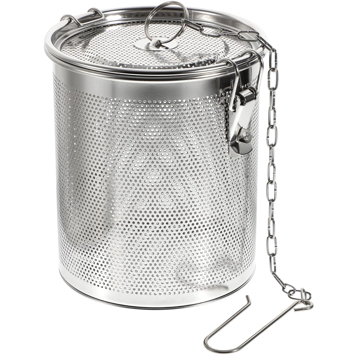 Yardwe Spice Infuser Basket, 6.29 x 5.51 x 5.51 Inch, Stainless Steel Mesh
