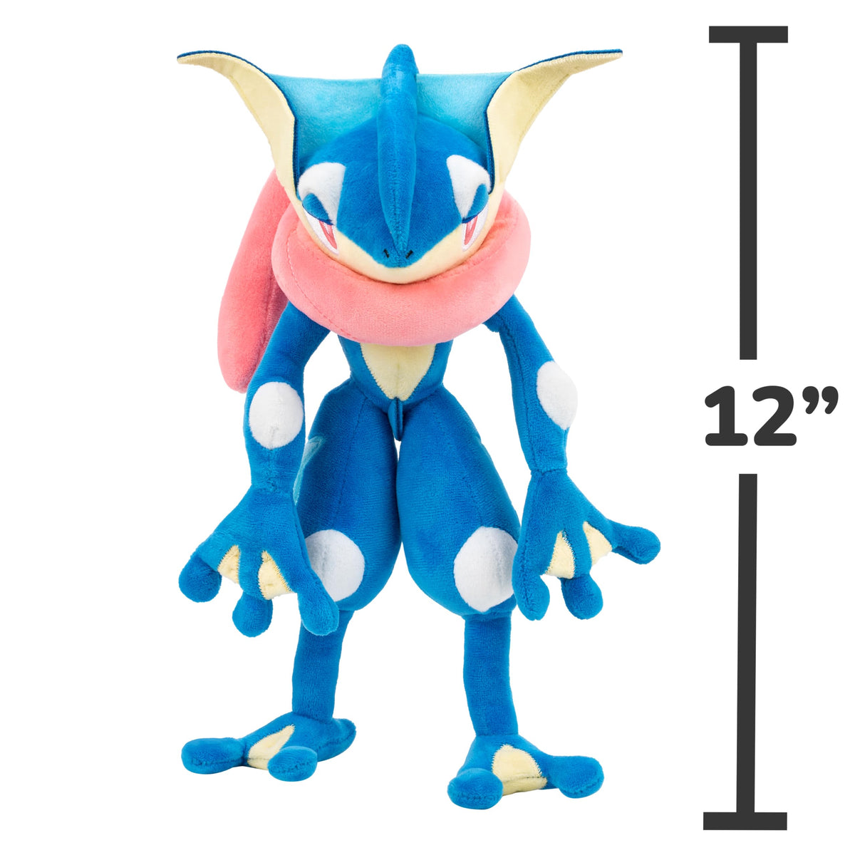 Pokemon Greninja Plush - 12-Inch Soft Plush with Authentic Details