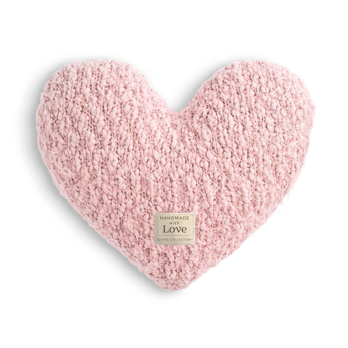 DEMDACO Giving Collection Pink Weighted Giving Heart, 1.85 lbs