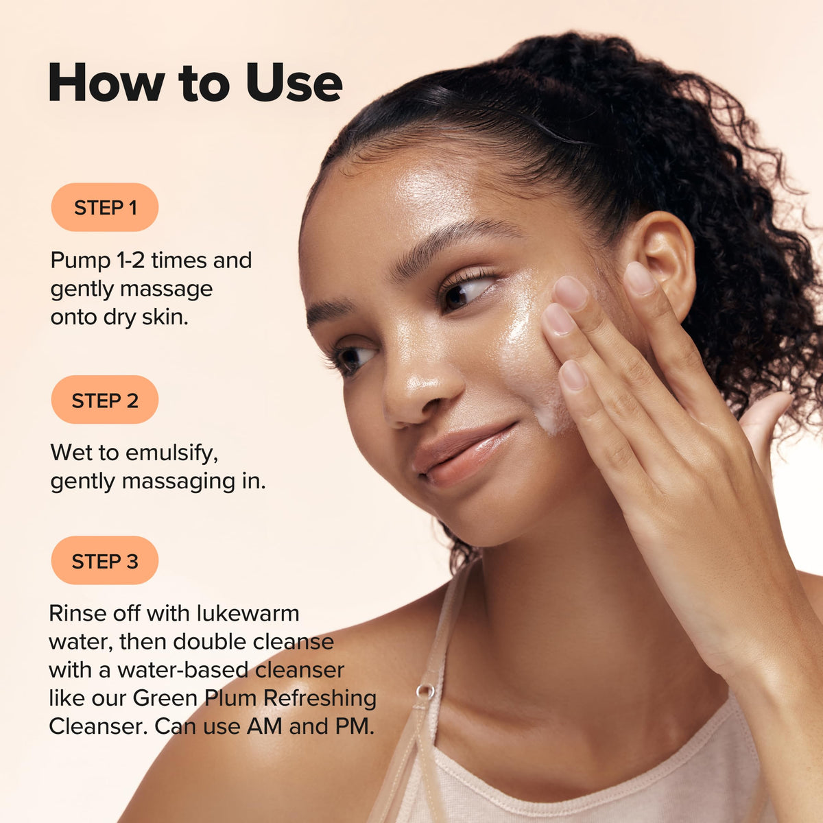 Beauty of Joseon Ginseng Cleansing Oil Waterproof Makeup Remover for Sensitive, Congested-Prone Facial Skin. Korean Skin Care for Men and Women, 210ml, 7.1 fl.oz