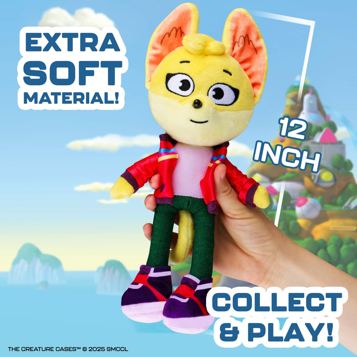P.M.I. The Creature Cases 12-Inch Huggable Plush, Kit Casey