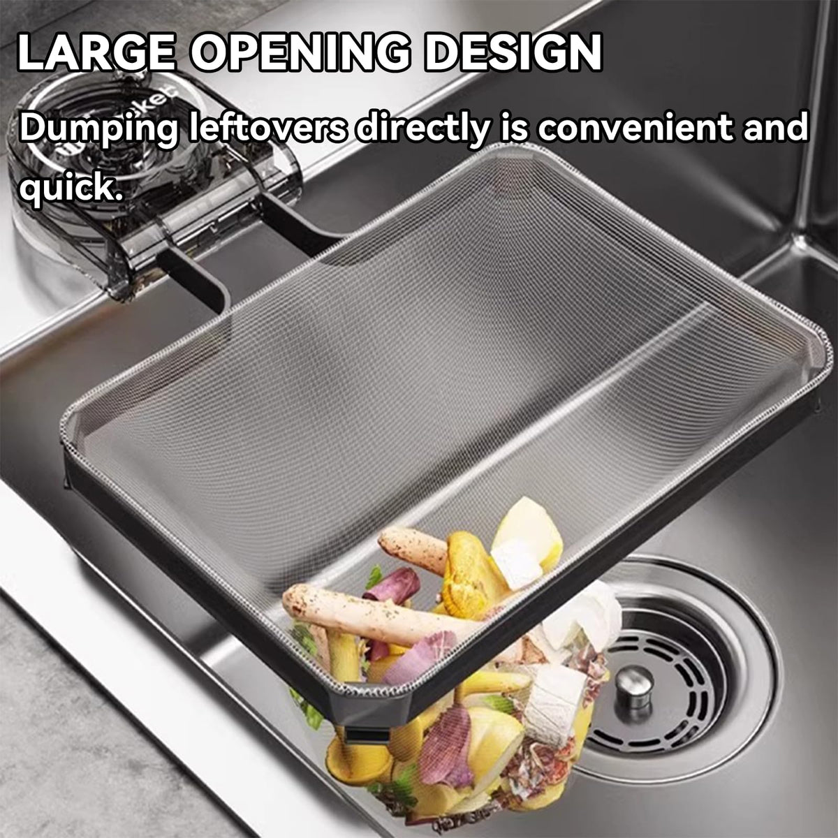Sink Strainer Basket for kitchen,with Replaceable Filter Mesh Bag