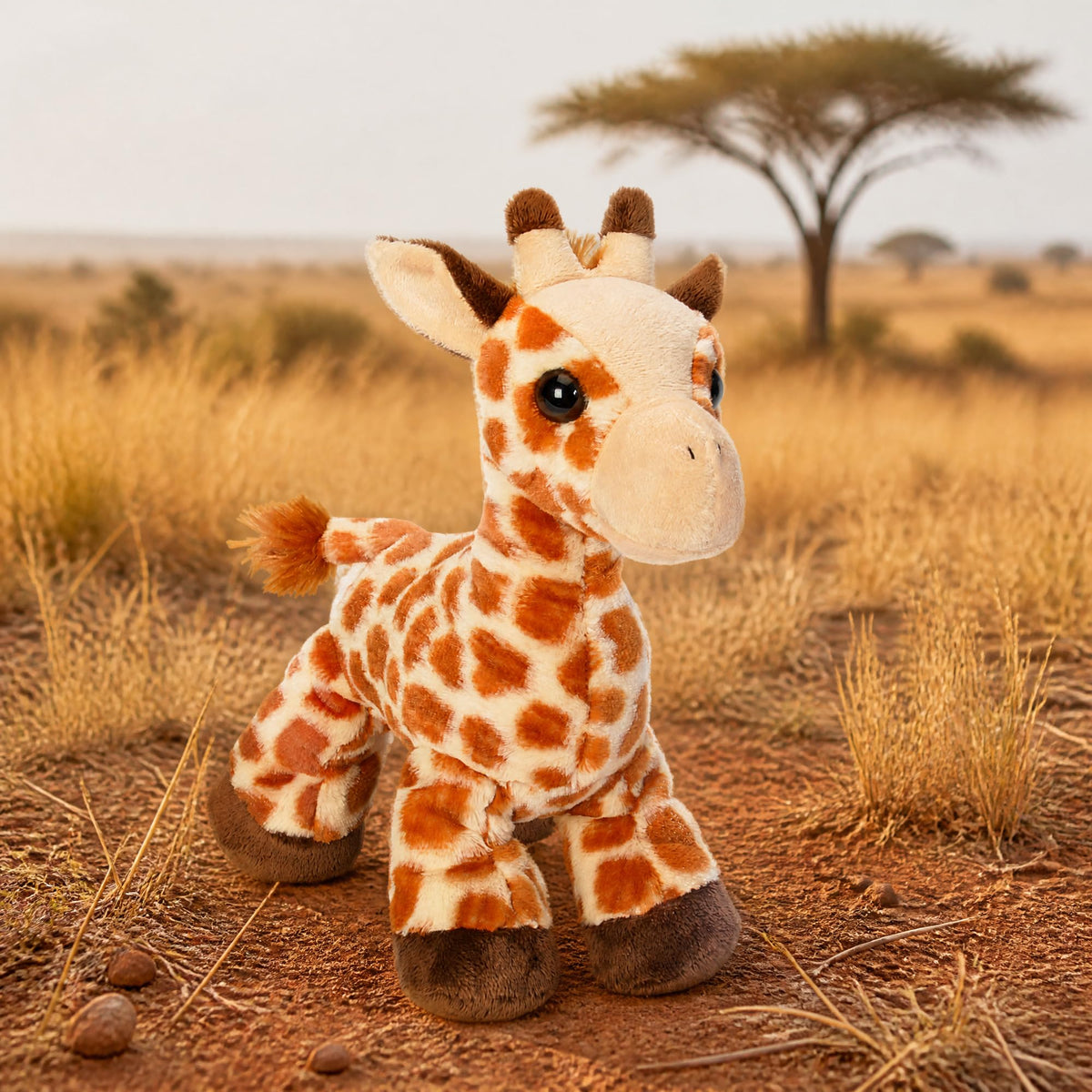 Wild Republic Giraffe Plush, Stuffed Animal, Plush Toy, Gifts for Kids, Hug’Ems 7