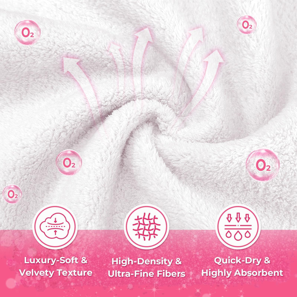 SOOWASH Makeup Remover Towels Little Towels, Ultra Soft 60 Ct