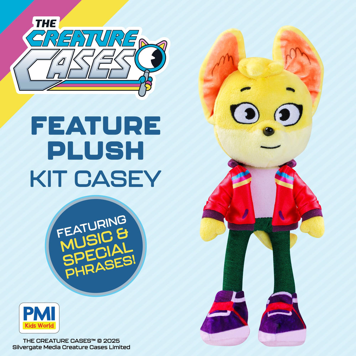P.M.I. The Creature Cases 16-Inch Feature Plush, Kit Casey