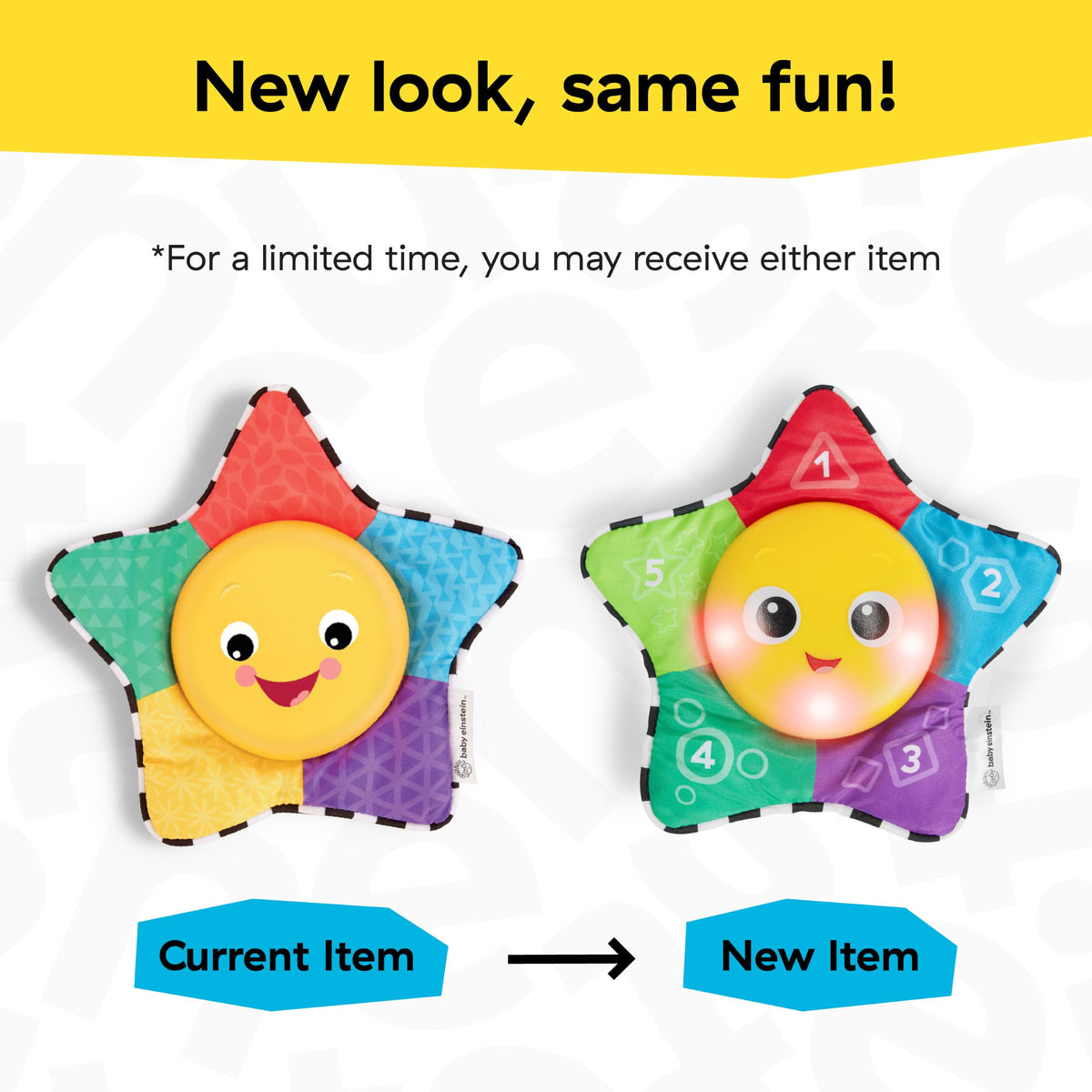 Baby Einstein Star Bright Symphony Plush Musical Take-Along Toy, Ages Newborn + (Pack of 1)