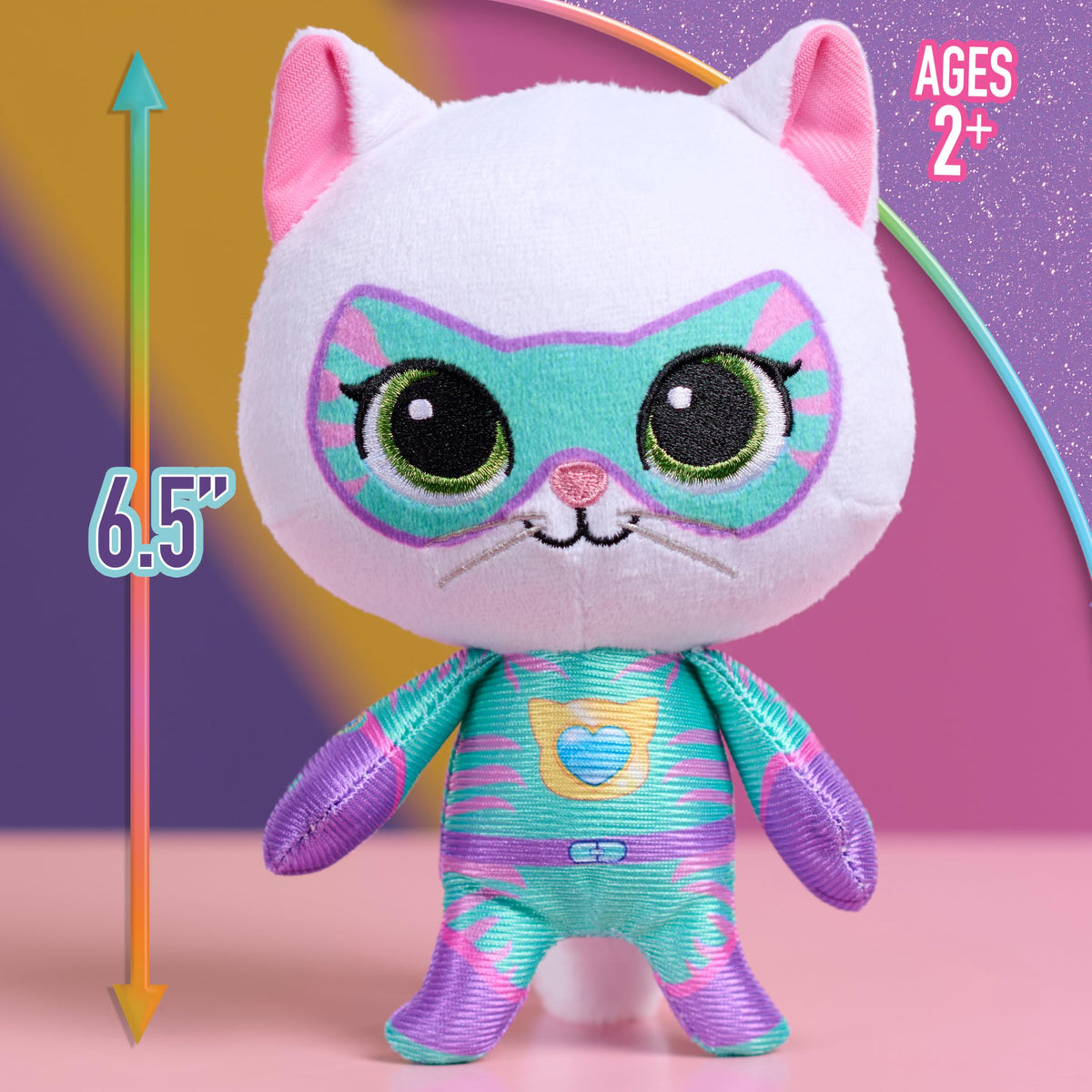 Disney Jr. SuperKitties Small Plush Bitsy Stuffed Animal