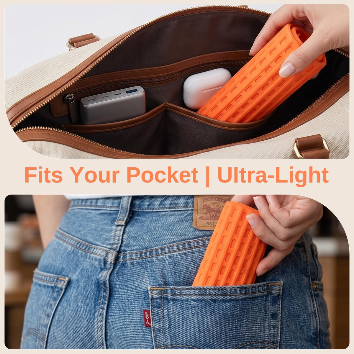 Airplane Phone Holder, Silicone Foldable Phone Stand for Desk and Travel