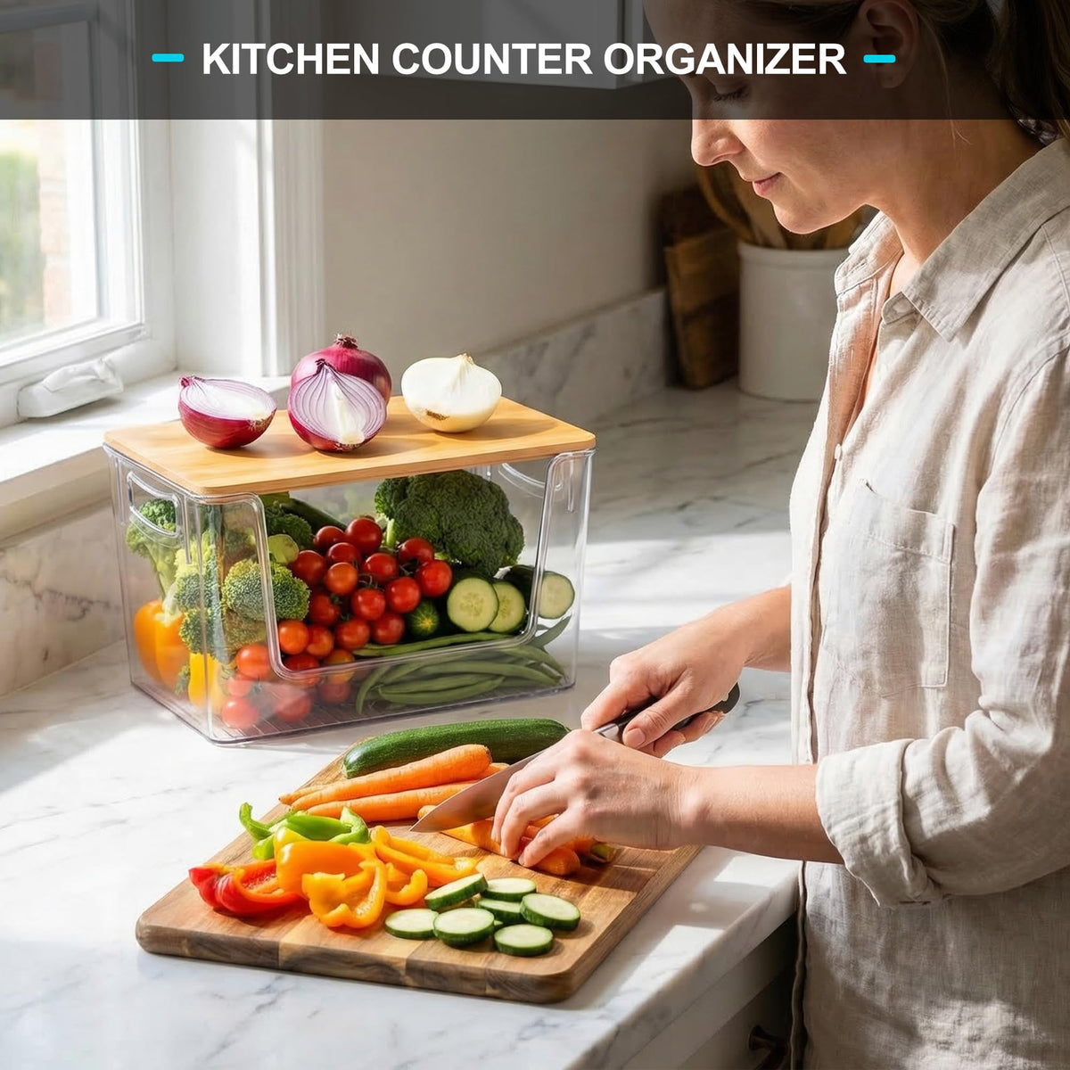 Pantry Organizers Onion Potato Storage Bins