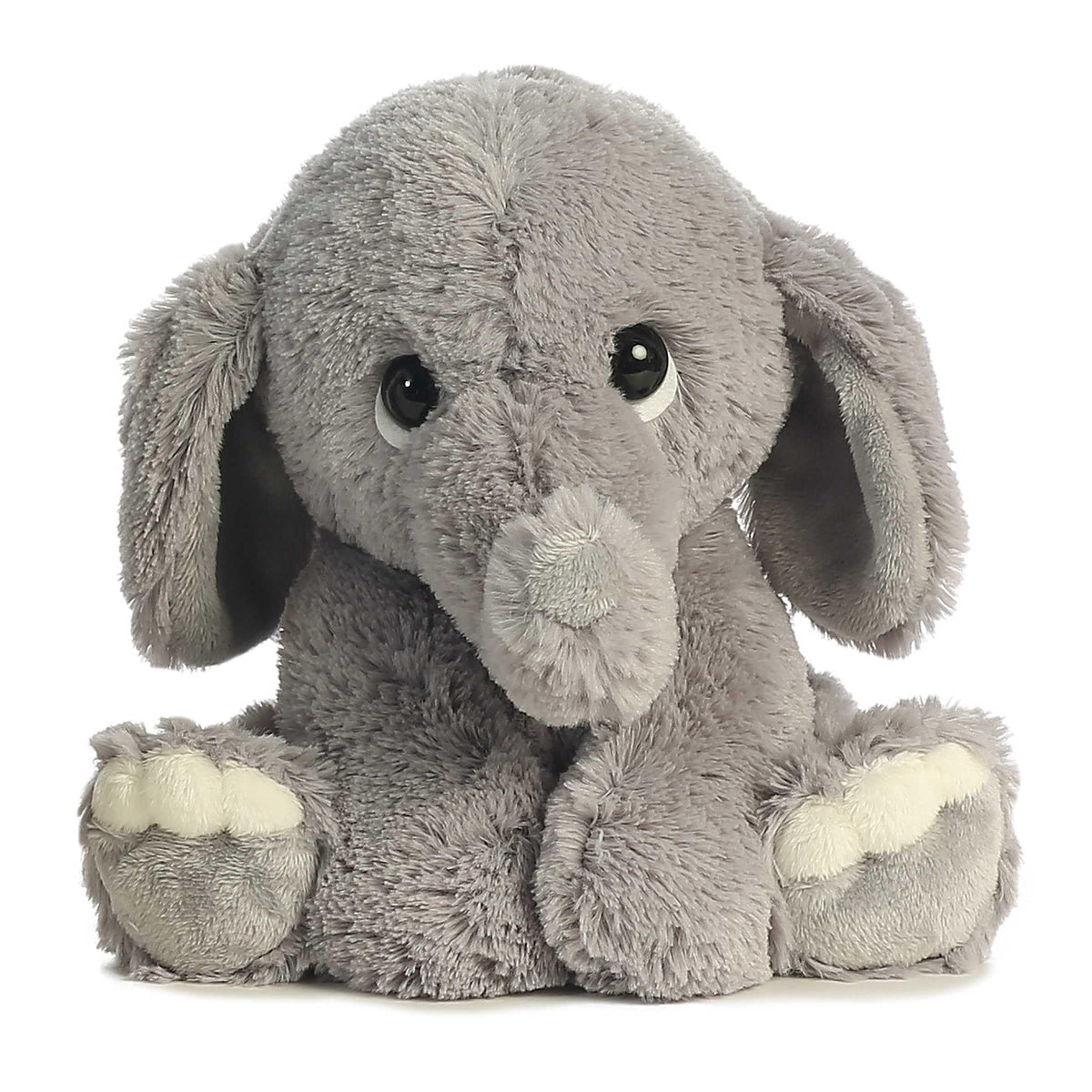 Ebba Lil Benny Phant 9" Grey Playful Baby Stuffed Animal