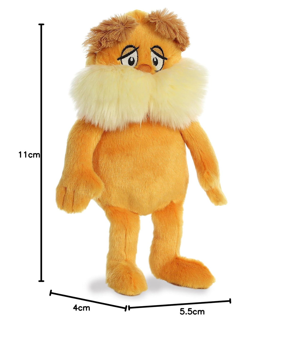Aurora Dr. Seuss 11" The Lorax Whimsical Plush