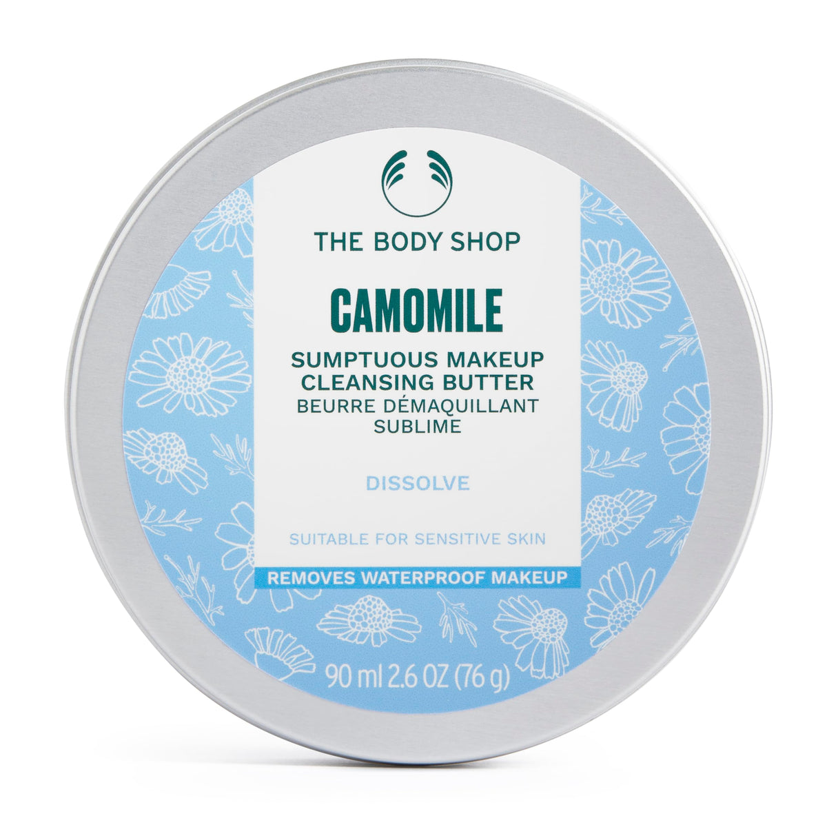The Body Shop Camomile Sumptuous Makeup Cleansing Butter | Dissolve, 2.6 Oz