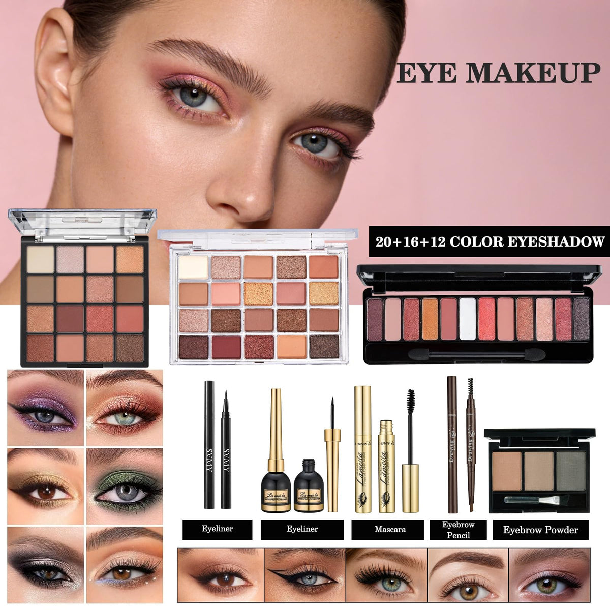 Makeup Kit for Women Full Kit, All In One Makeup Gift Set for Women & Girls