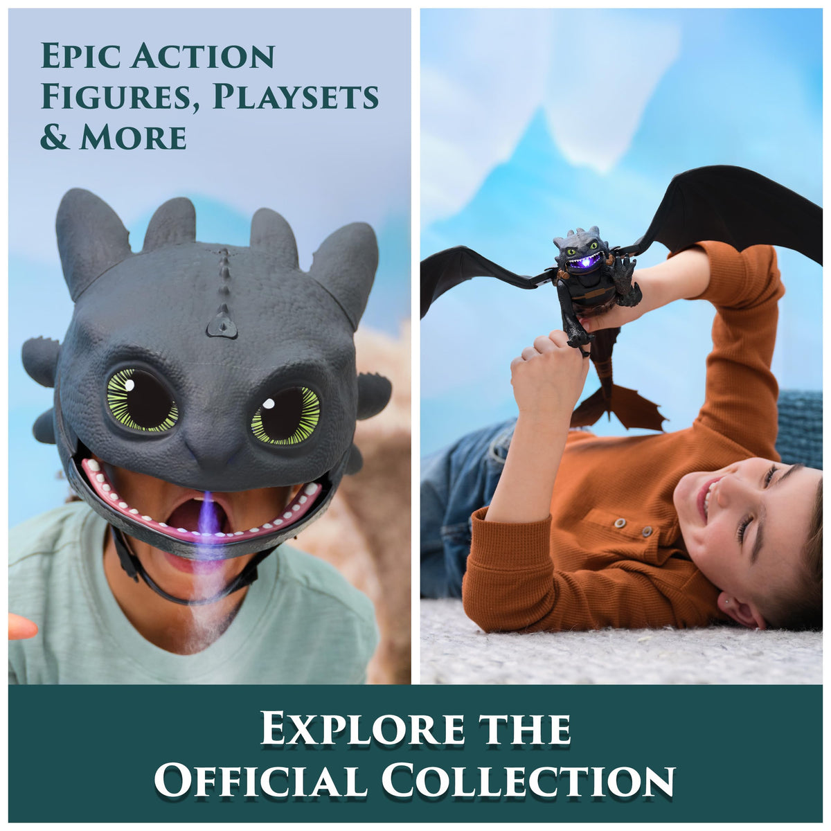 DreamWorks How to Train Your Dragon Hug & Glide Toothless 12" Plush; Age 4+